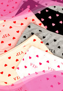 VIP Ladies Cotton Panty Minimal Heart Design | Dozen